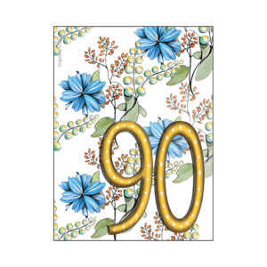 Minikort 90 år