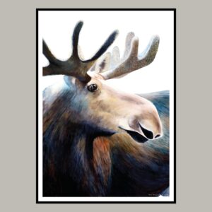 Konsttryck Elk