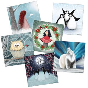 Disktrasor vintermotiv